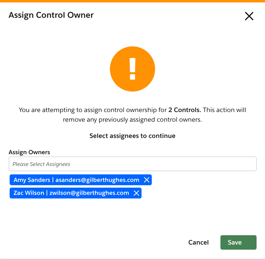 Adding and Managing Initiative Controls | MyOneTrust